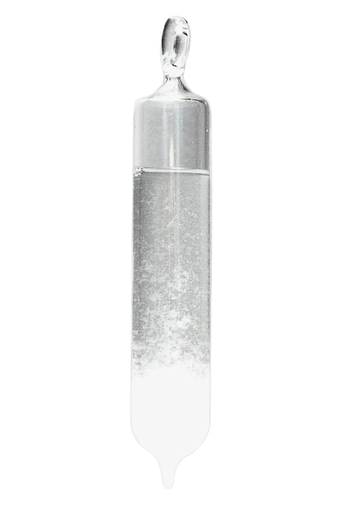 Glassic Gifts 5" Hanging Fitzroy Storm Glass Ornament