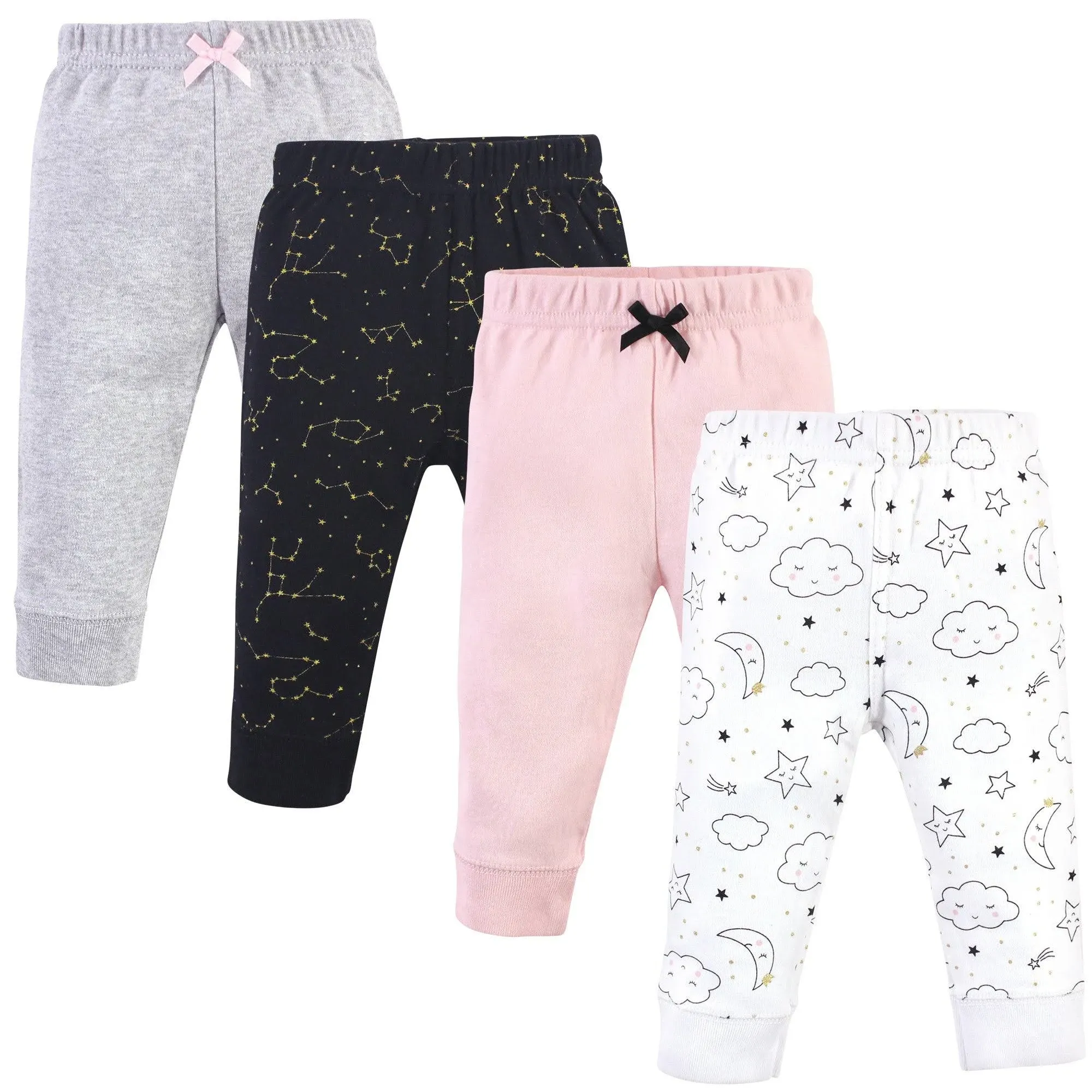 Hudson Baby Baby Girls' Cotton Pants and Leggings