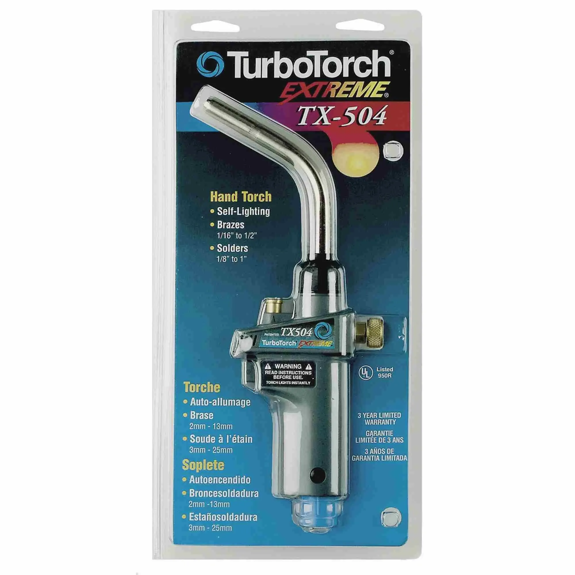 TurboTorch TX504 Extreme Self Lighting Hand Torch