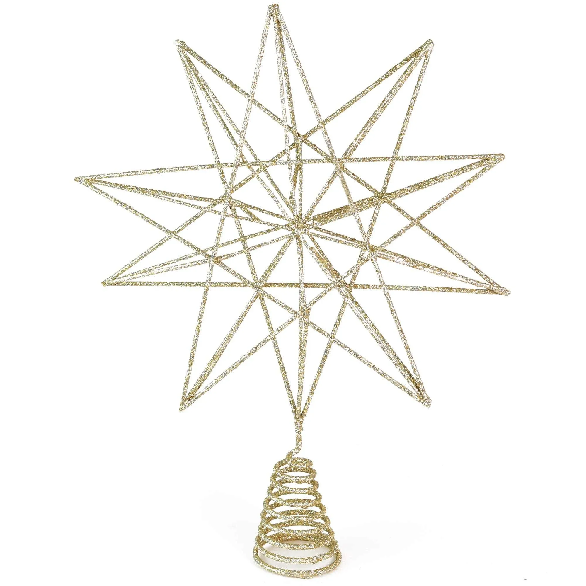 Ornativity Glitter Star Tree Topper