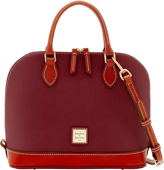 Dooney & Bourke Bags | Dooney & Bourke Bordeaux Zip Zip Satchel | Color: Red | Size: Os | Ddewitty8's Closet