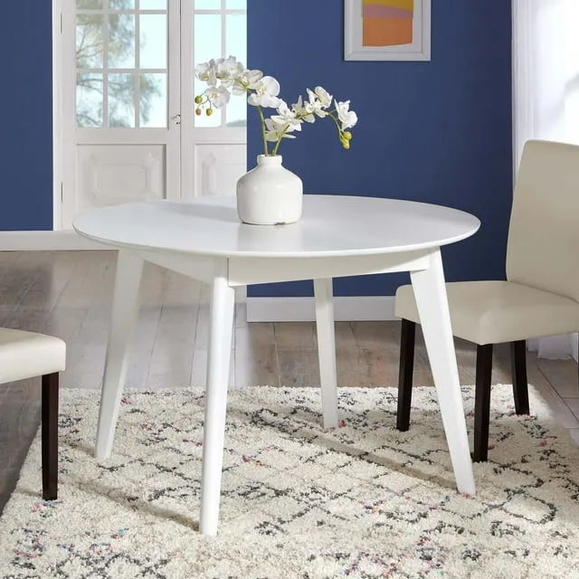 Modway Vision 45" Round Dining Table, White