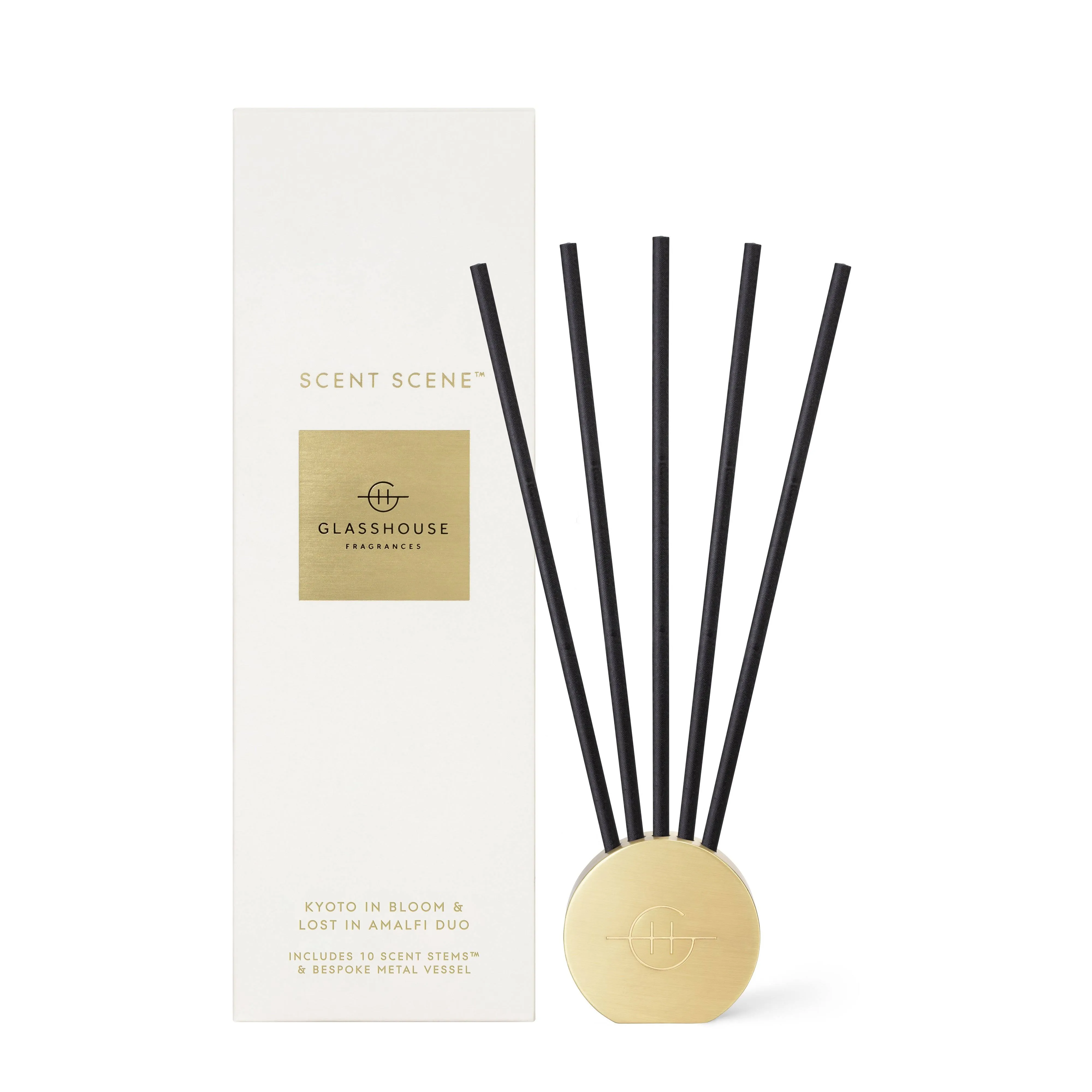 Glasshouse Fragrances Scent Scene Duo Kyoto in Bloom and Lost in Amalfi