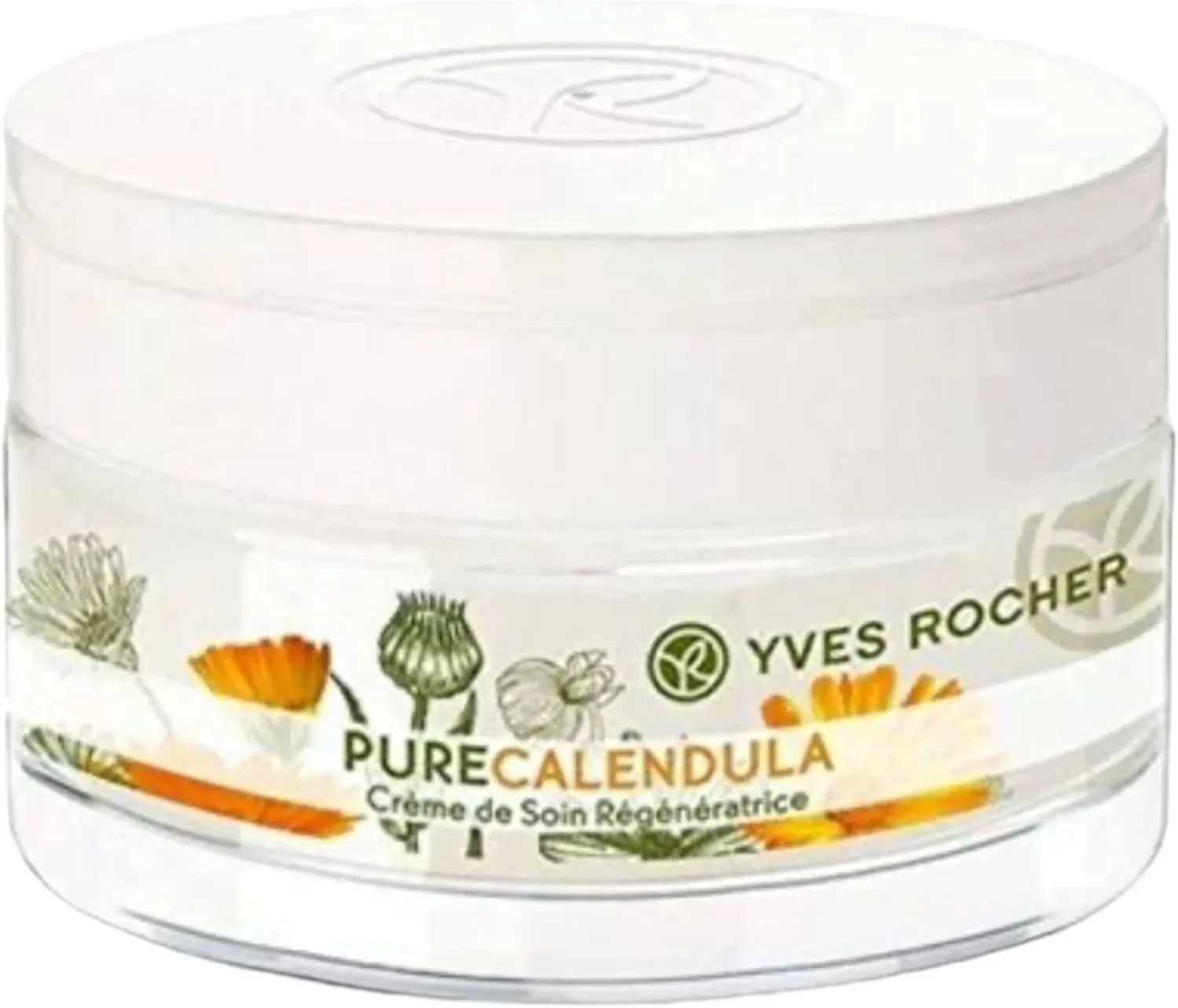 Yves Rocher Pure Calendula Regenerating Moisturizer Day/Night Cream, 50 ml./1.6 fl.oz.