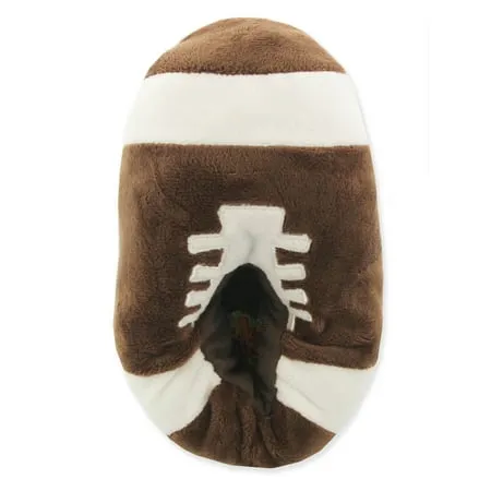 Football Toddler Kids Ultra Soft Plush Mooshy Stuffed Novelty Slippers YTBF06