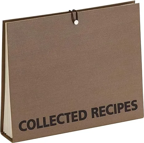 Meadowsweet Kitchens Accordion File Recipe Organizer