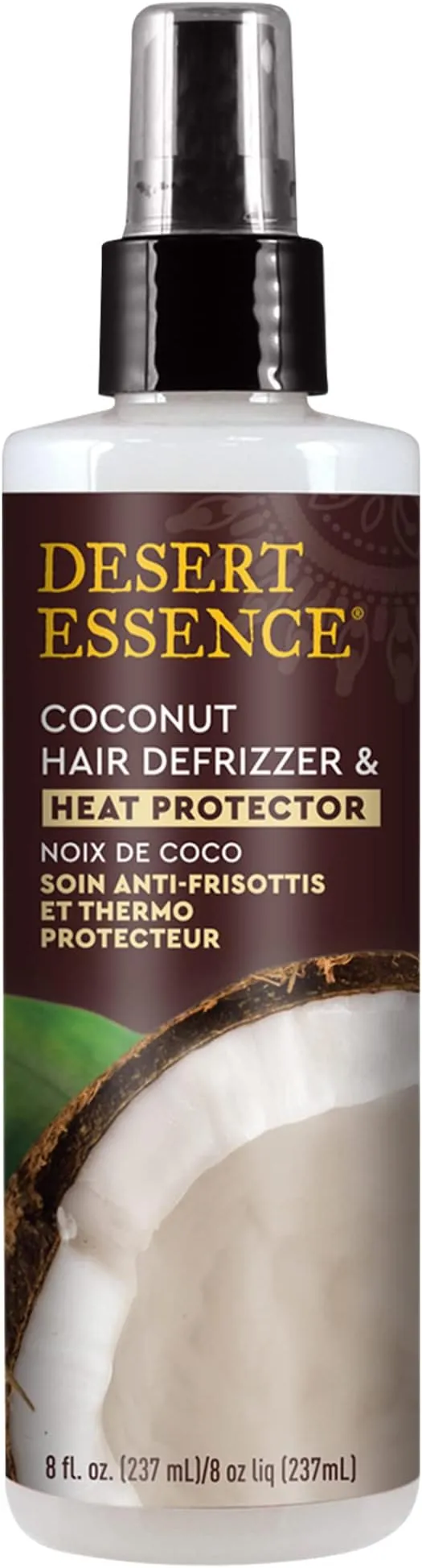 Desert Essence Coconut Hair Defrizzer Heat Protector