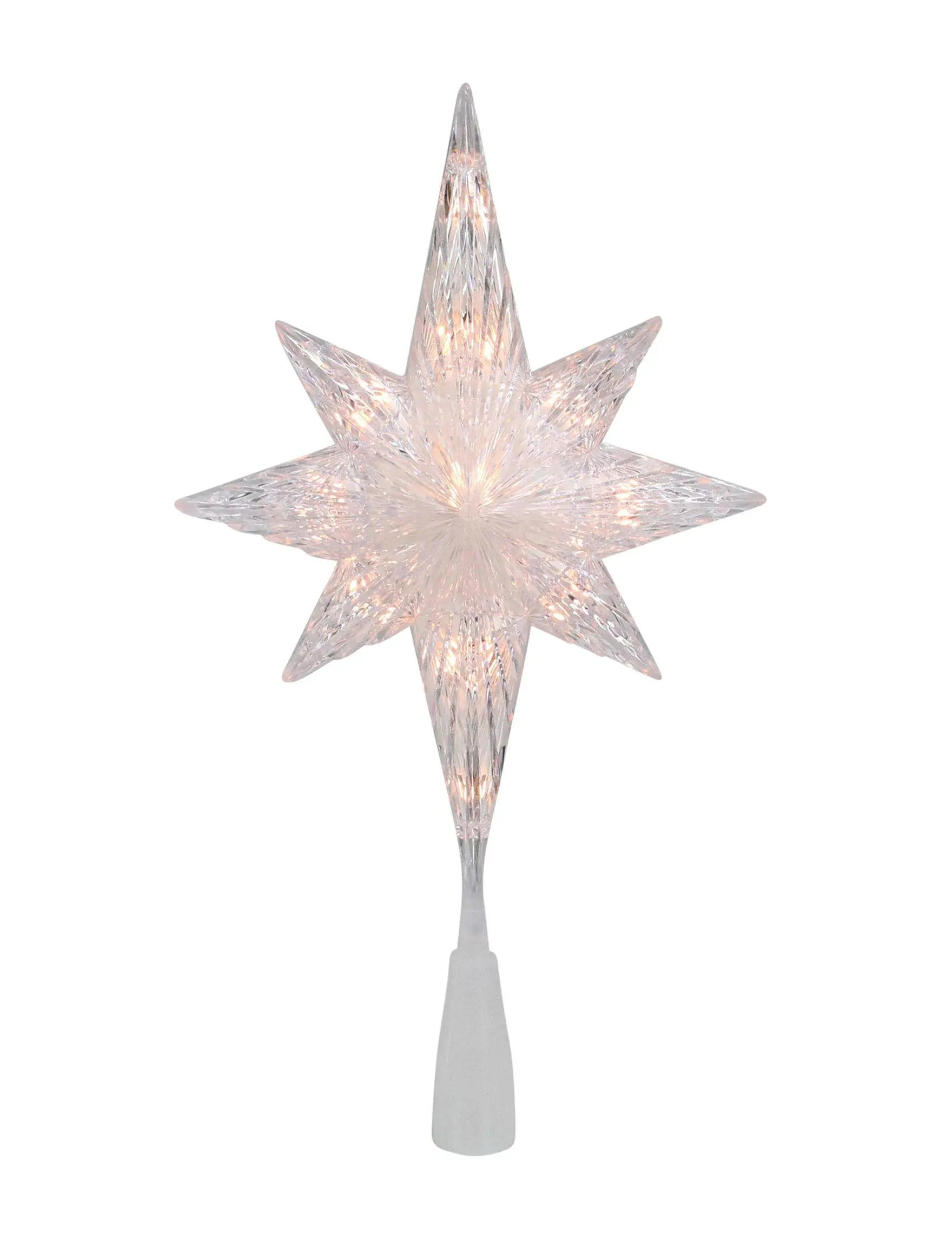 Northlight 11" Lighted 8 Point Bethlehem Star Christmas Tree Topper