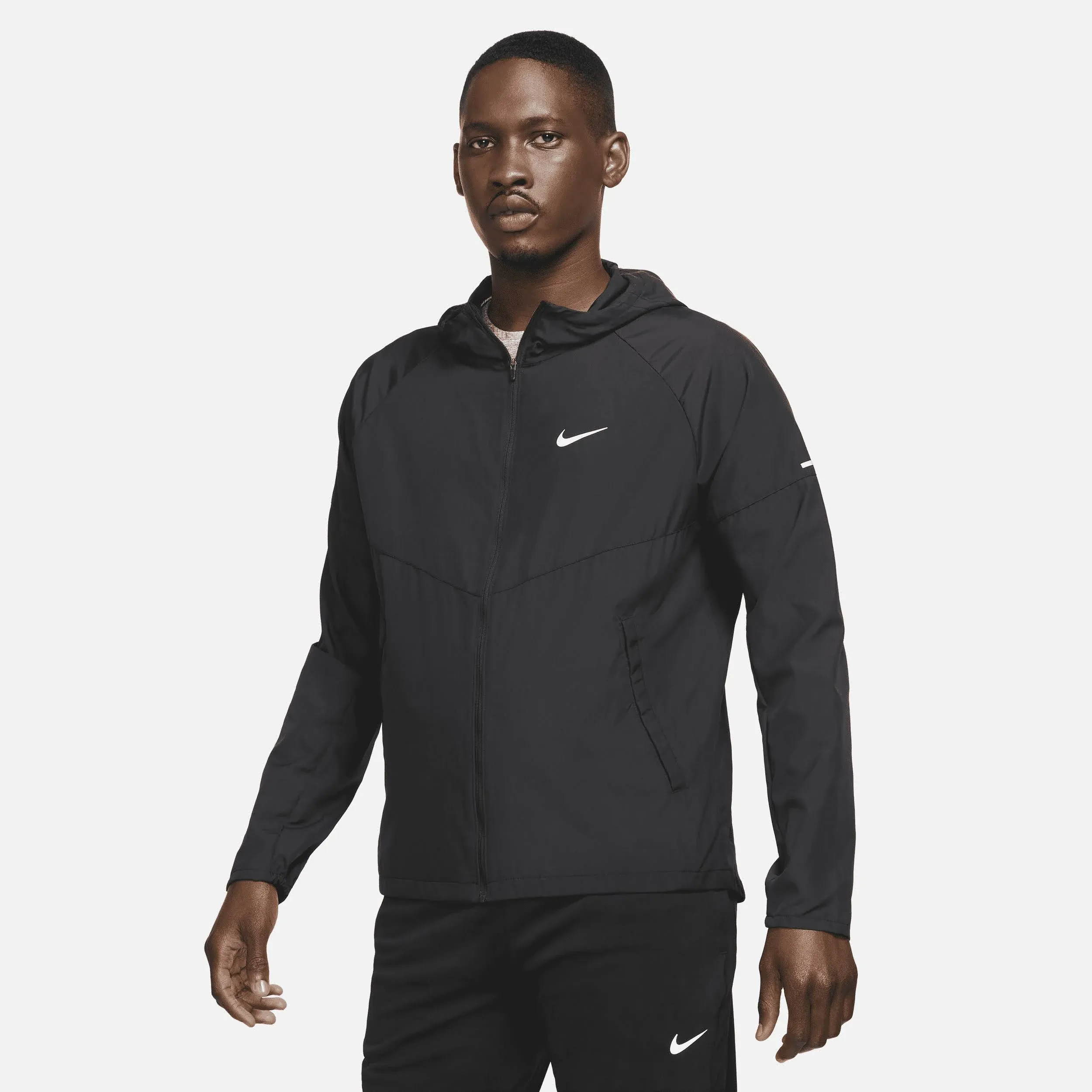 Nike Men's Repel Miler Jacket, Small, Black