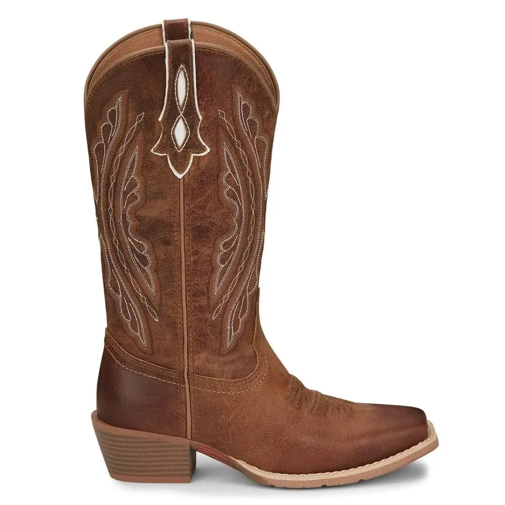 Justin Boots Women's Rein Waxy Tan Boot 10