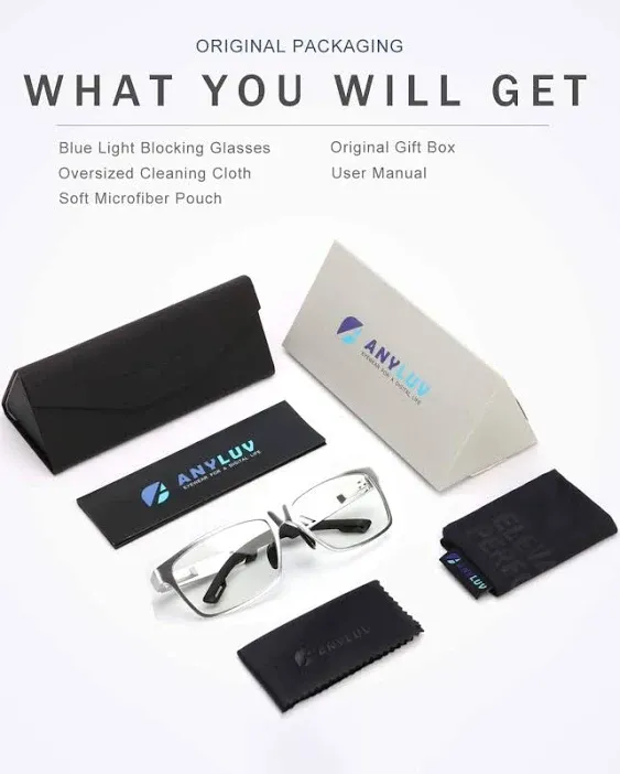 Gafas De Bloqueo De Luz Azul Para Hombres Gafas Para Juegos De Computadora