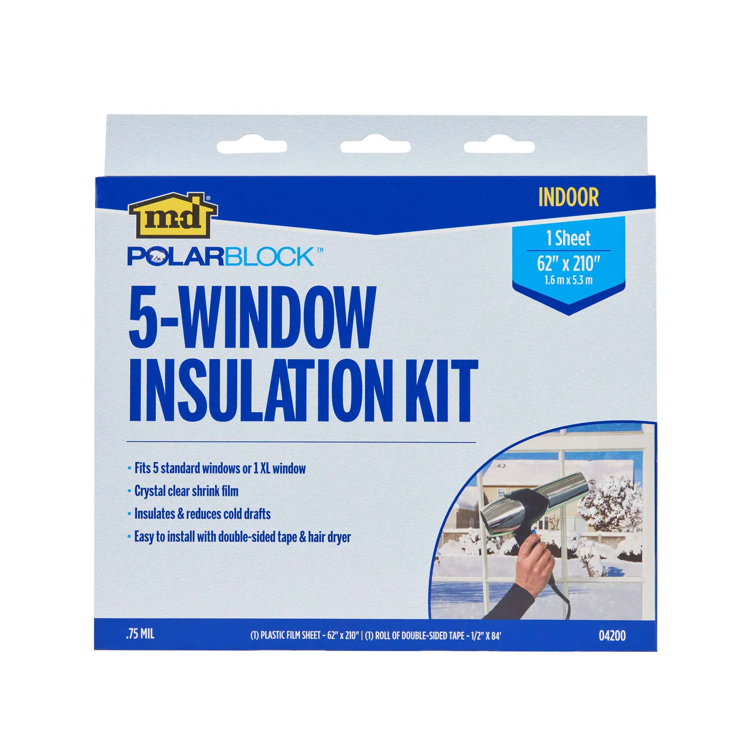 M-D Building Products Window Insulation Kit 04200