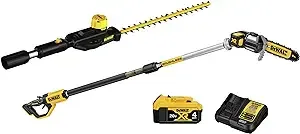 DeWALT DCPS620M1 8 in. 20V Cordless MAX XR Pole Saw 4Ah Kit, 15 ft. Reach