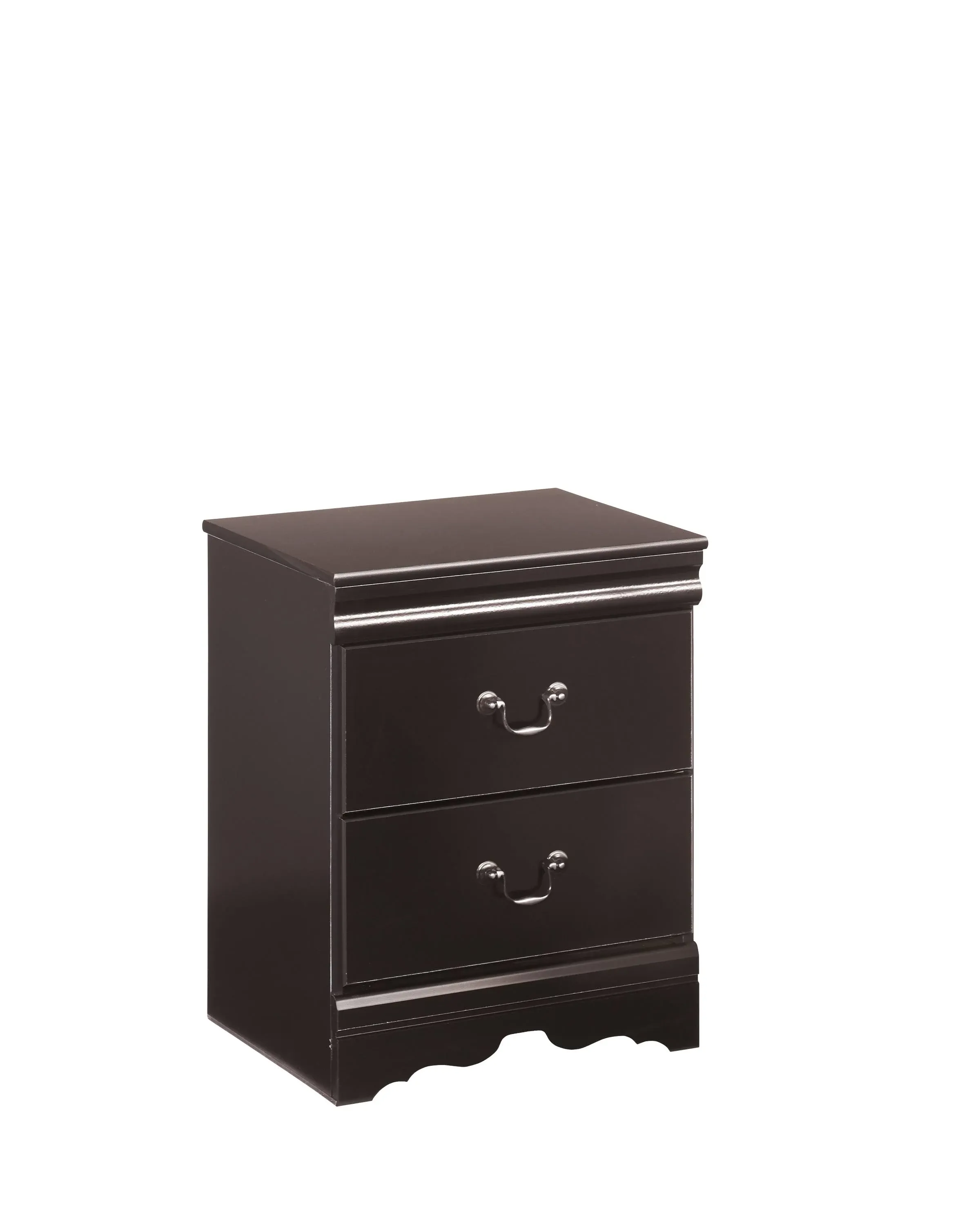 Signature Design by Ashley Alisdair Traditional 2 Drawer Nightstand, Dark Brown