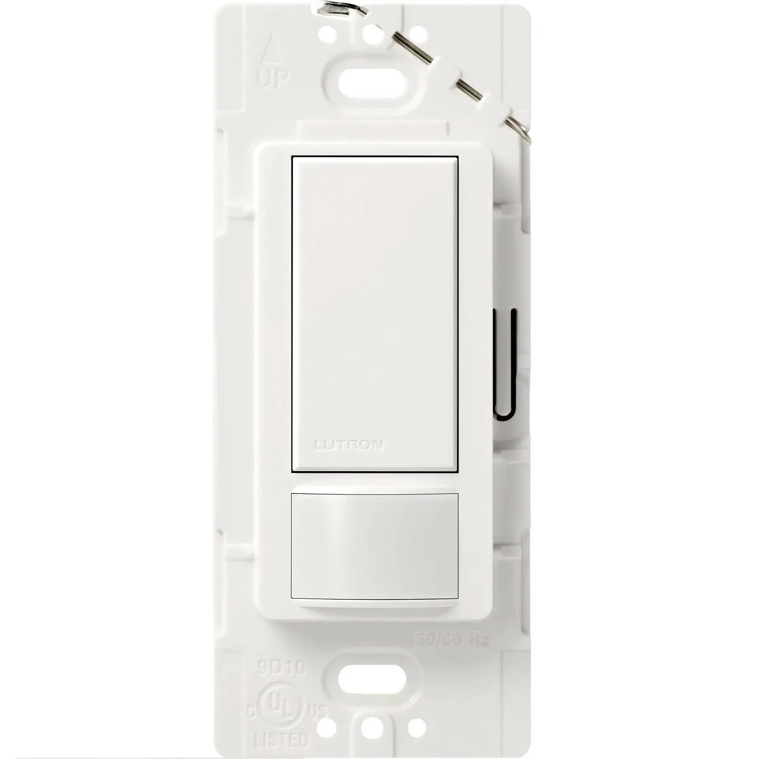 Lutron Maestro Single-Pole 2-Amp Occupancy Motion Sensor Light Switch, White | MS-OPS2HW-WH