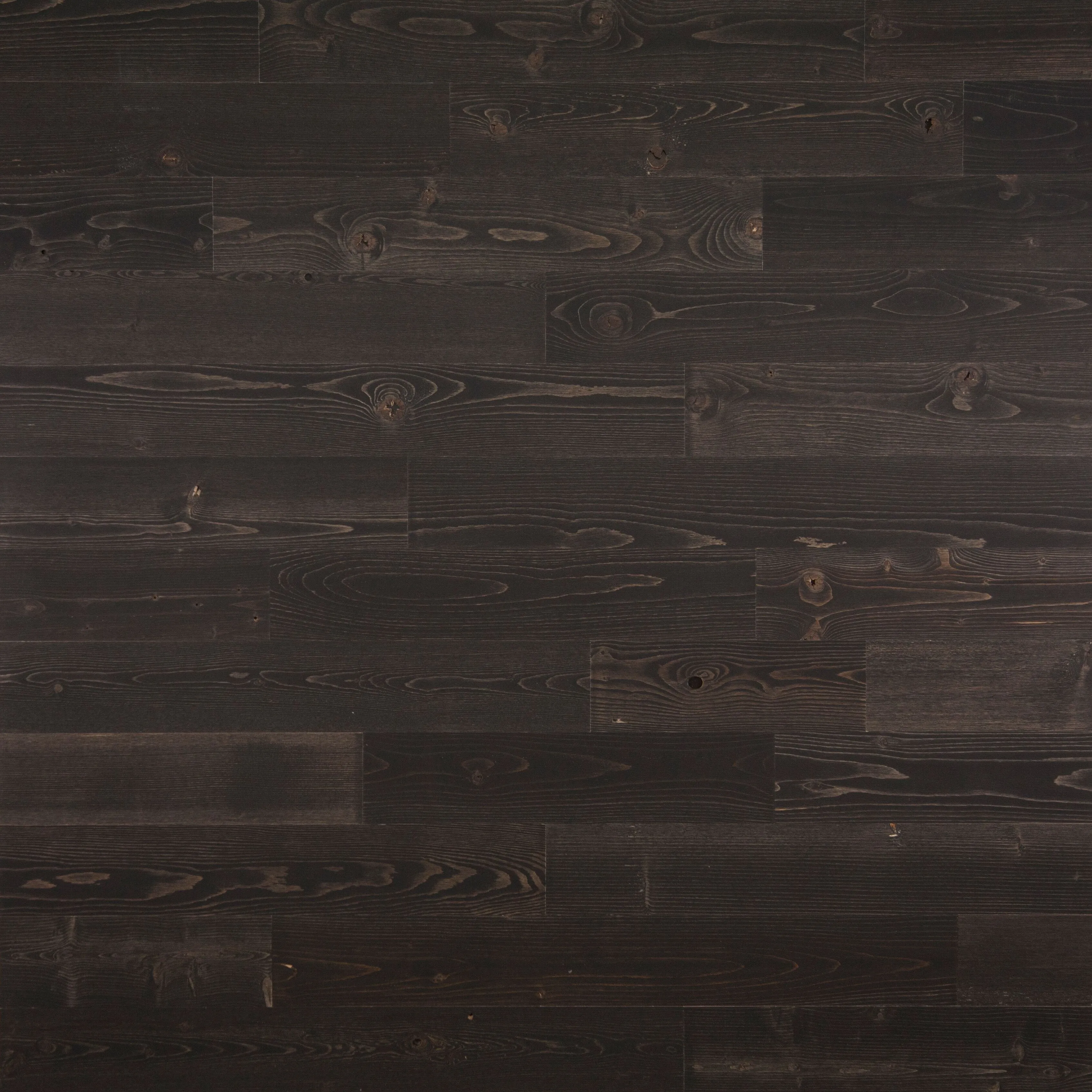 Timberchic Black Ice Reclaimed Wooden Wall Planks - 10 Sq. ft. - 3" Width