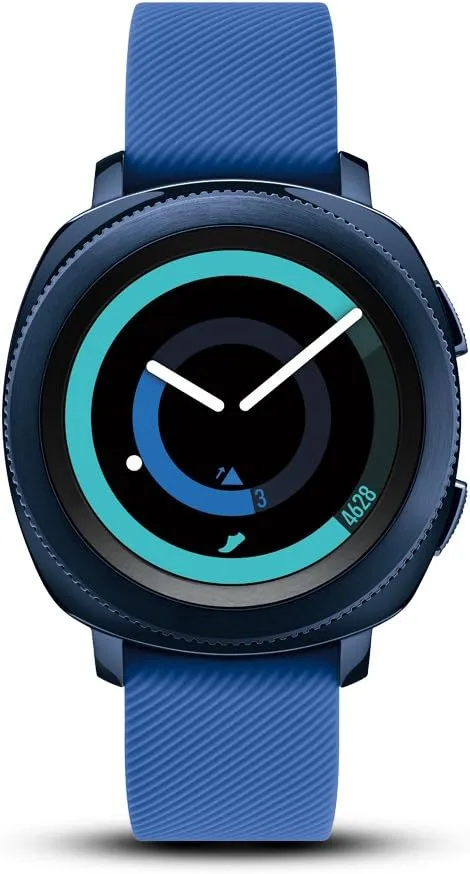 Samsung Gear Sport Smartwatch (Bluetooth), Blue, SM-R600NZBAXAR – US Version with Warranty