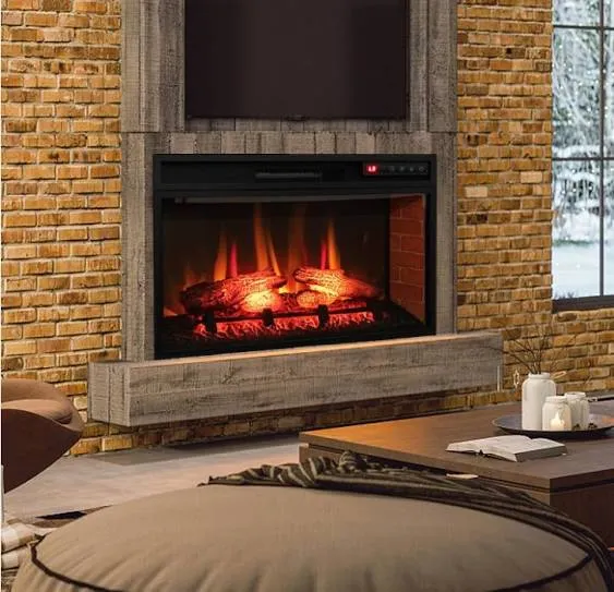 Tangkula 26 Inch 1400w Electric Fireplace Insert