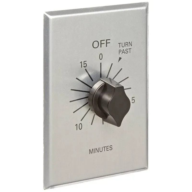 C Series Commercial Style Sringwound Auto Off in-Wall Time Switch with Hold, ...