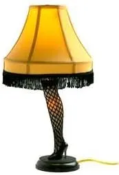 A Christmas Story NECA Officially Licensed 20&#034; Leg Lamp Movie Replica Brand New