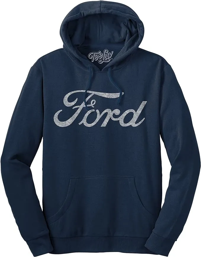 Tee Luv Men's Ford Hooded Sweatshirt