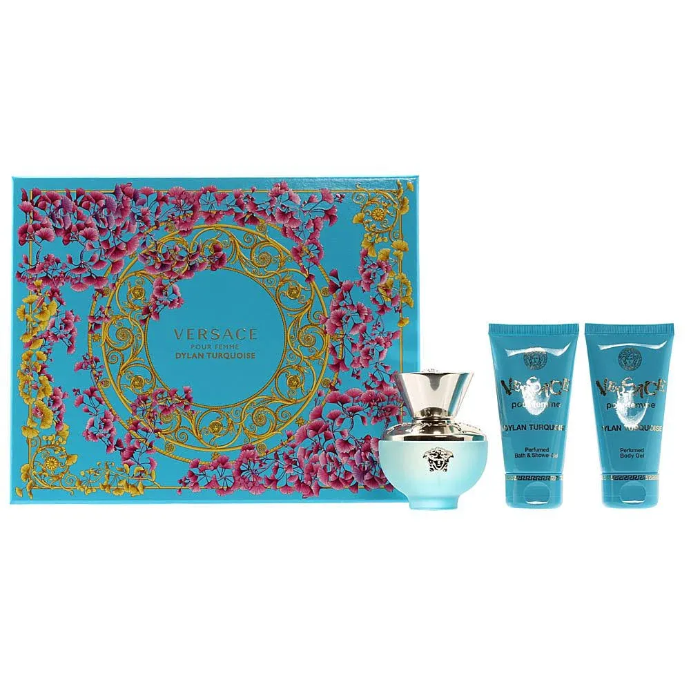 Versace Ladies Dylan Turquoise Gift Set