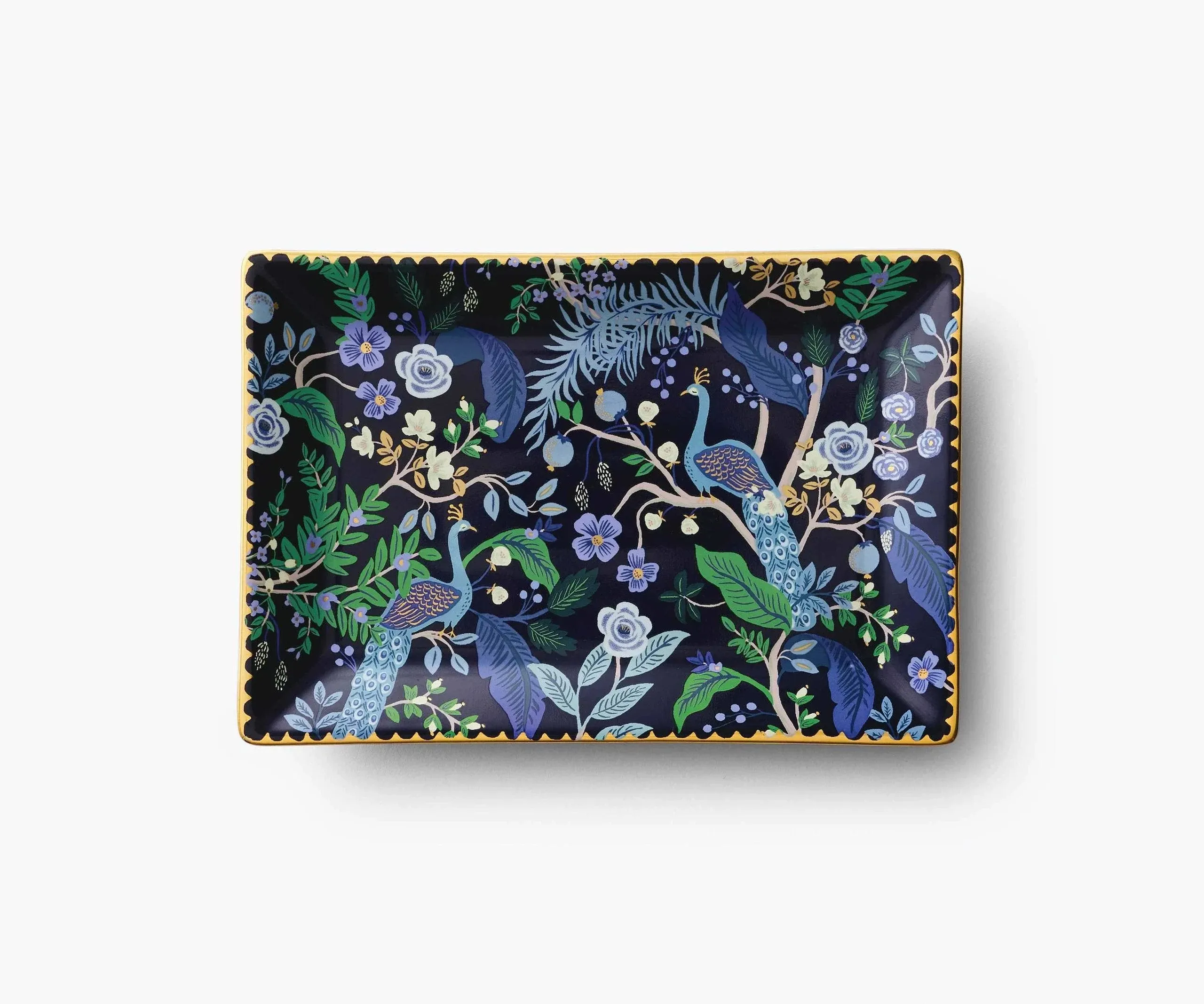 Rifle Paper Co. Peacock Catchall Tray