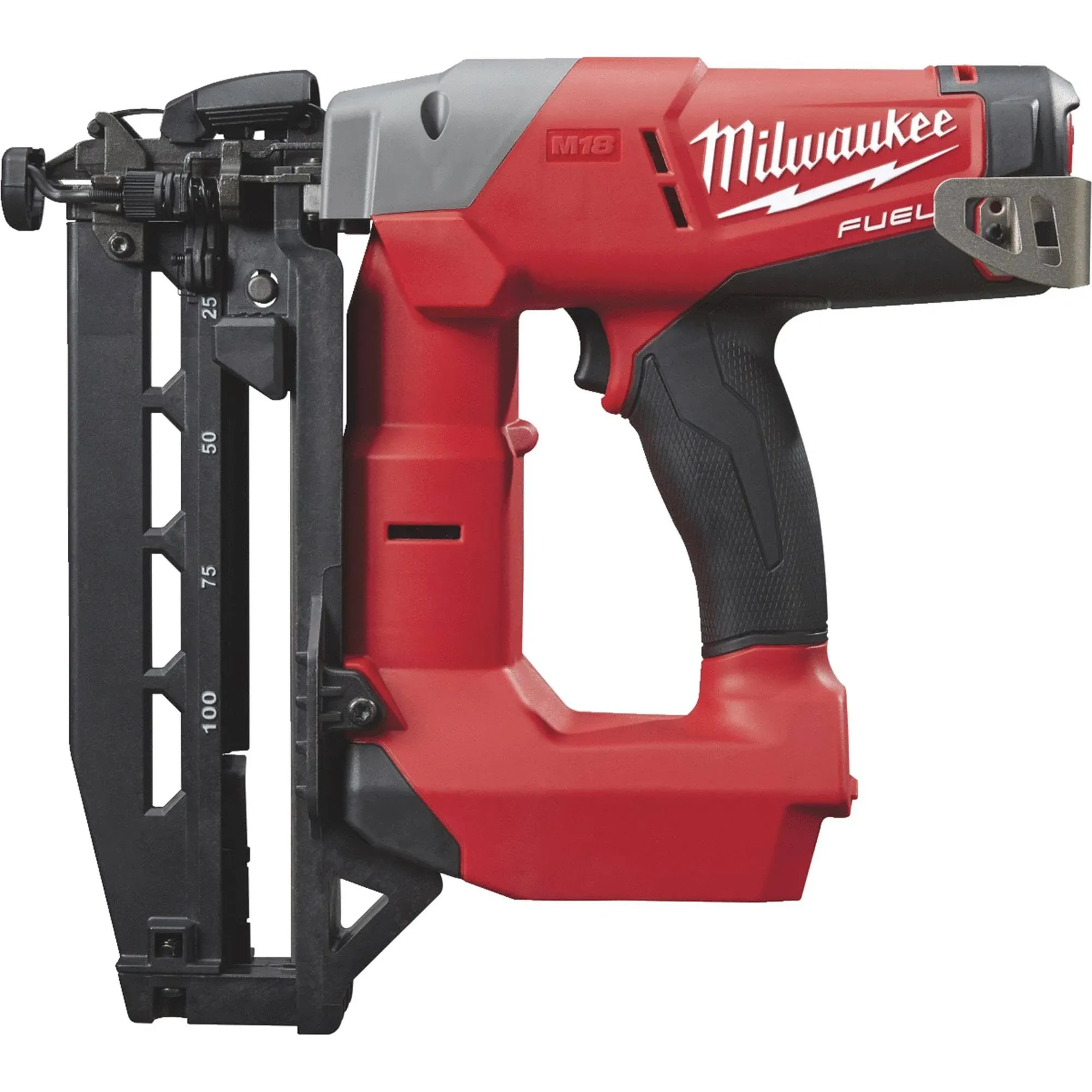 Milwaukee M18 FUEL 16 Gauge Angled Finish Nailer Kit