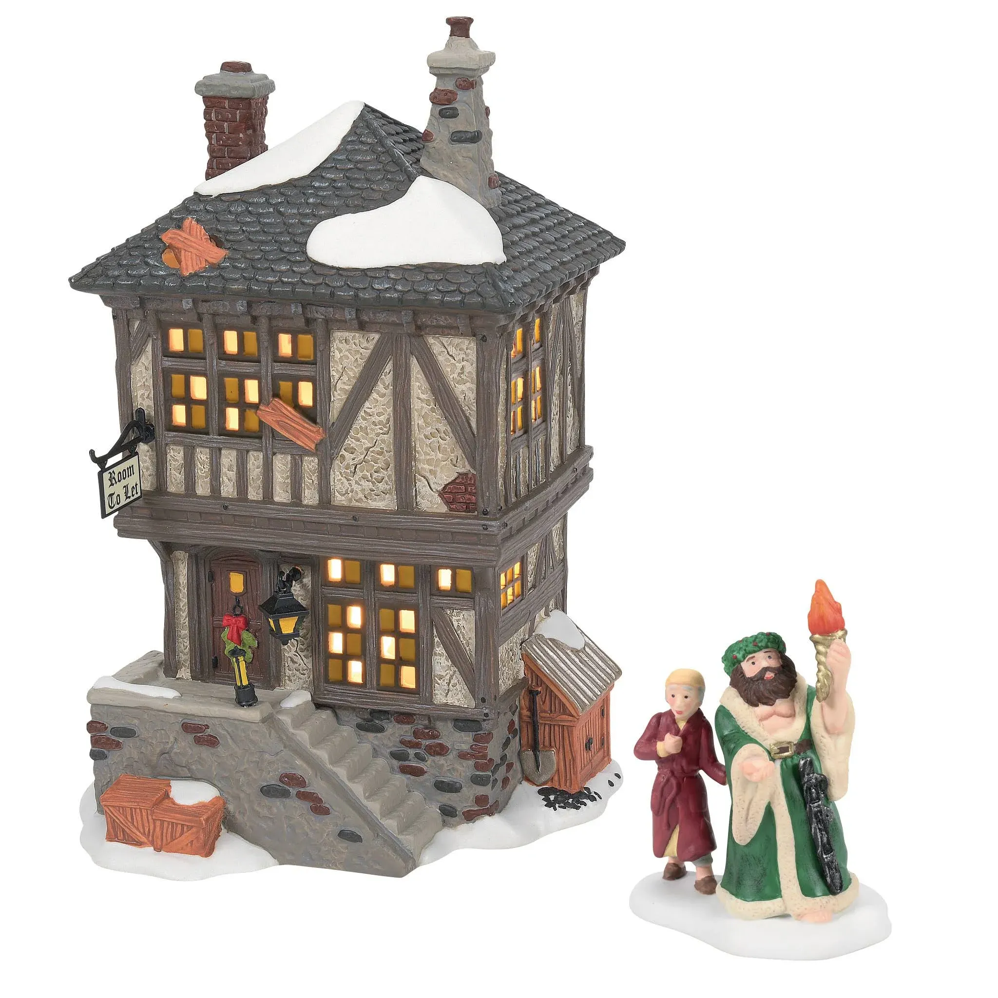 Department 56 Visiting The Miner's Home Dickens A Christmas Carol