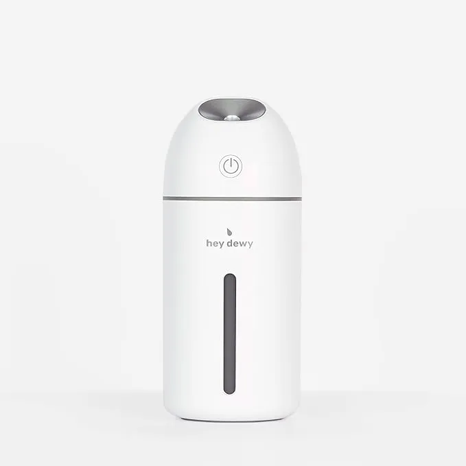 Hey Dewy Wireless, Rechargeable, Self-Care, Skin-Nourishing, Hydrating, Portable Cool Mist Humidifier (Sage)