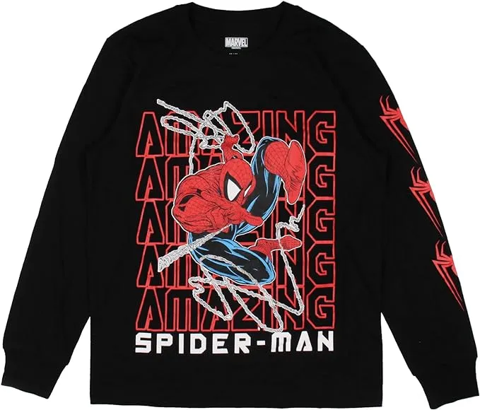 Marvel Spider-Man: No Way Home Magic Web Long-Sleeve T-Shirt | Hot Topic