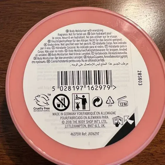 THE BODY SHOP Pink Grapefruit Body Butter 6.75 oz