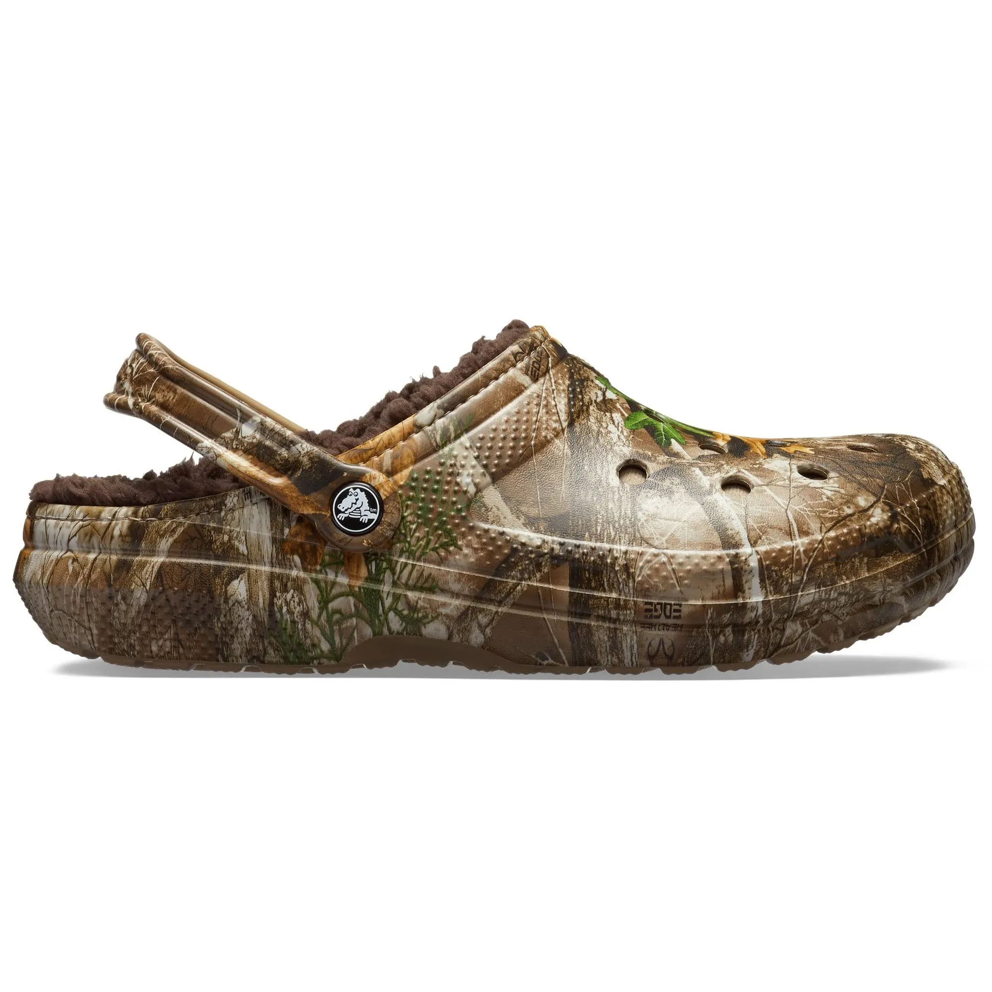 Crocs Unisex-Adult Men's and Women's Classic Lined Clog, Chocolate/Chocolate, 14 Women/12 MenCrocs Unisex-Adult Men's and Women's Classic Lined Clog, Chocolate/Chocolate, 14 Women/12 Men