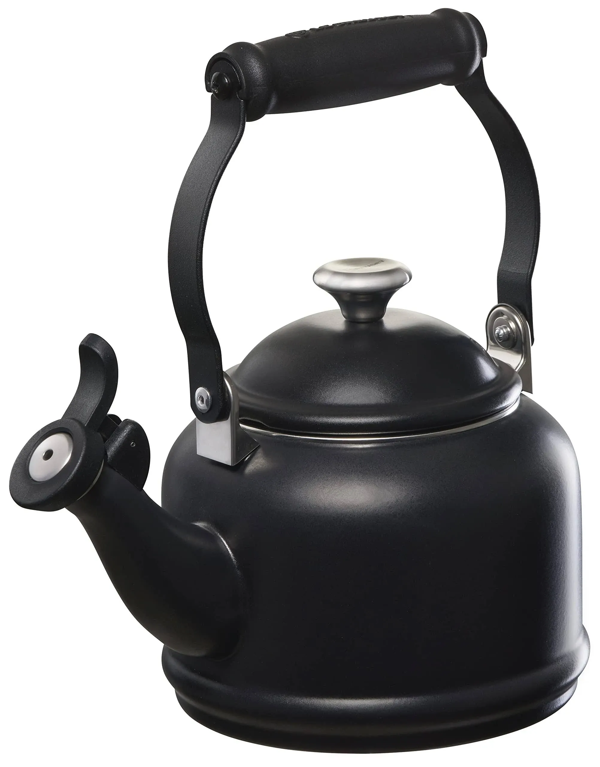 Le Creuset 1.25-Quart Stainless Steel Demi Tea Kettle - Licorice