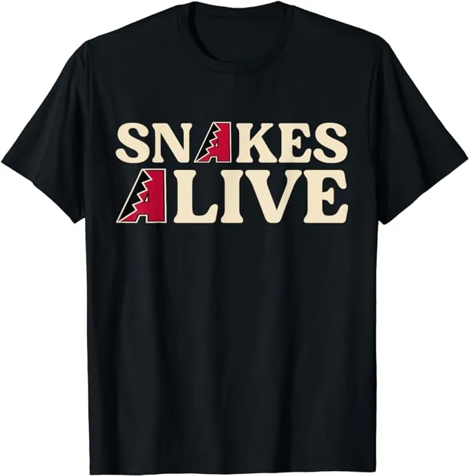 Arizona Vintage Baseball Arizona Snakes Alive Shirt T-Shirt