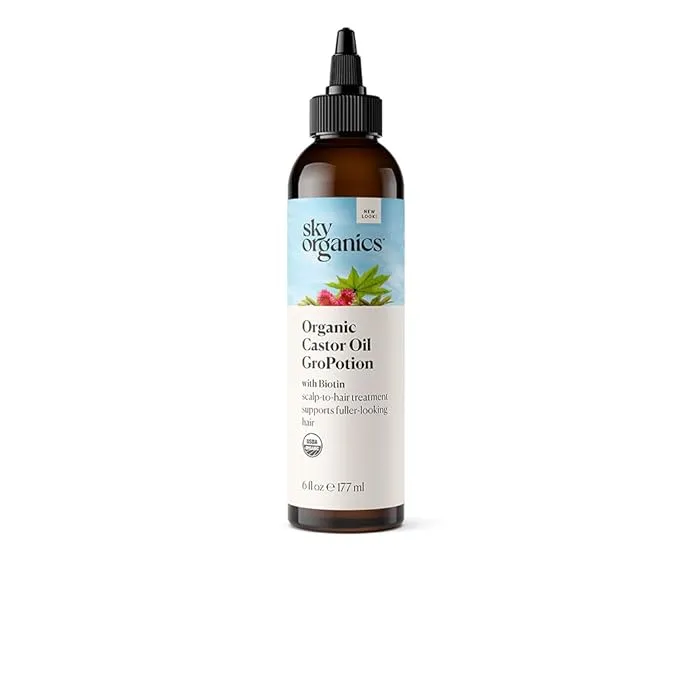 Sky Organics GroPotion, Essential 6 Oil Blend + Biotin - 6 fl oz