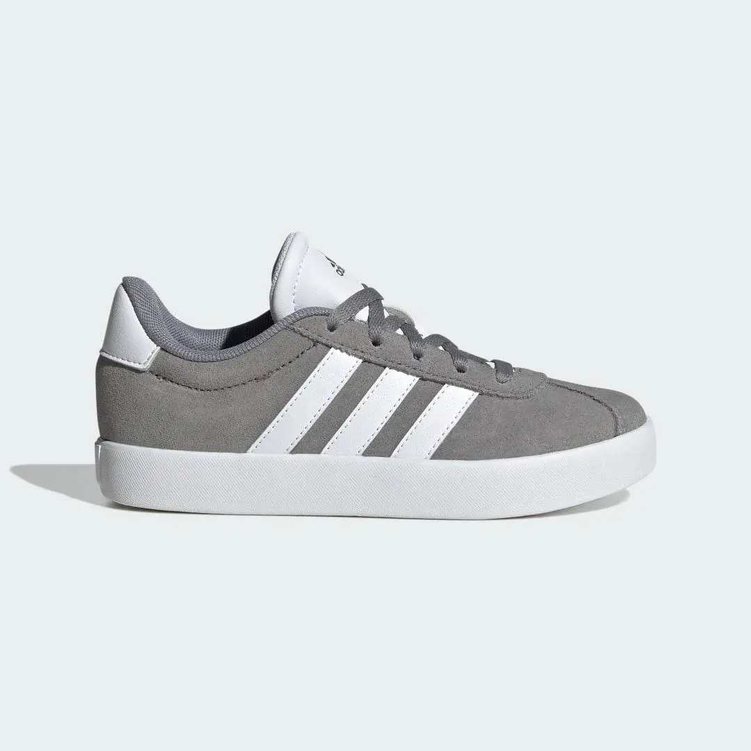 Adidas VL Court 3.0 Shoes Kids Grey 12k - Originals Shoes