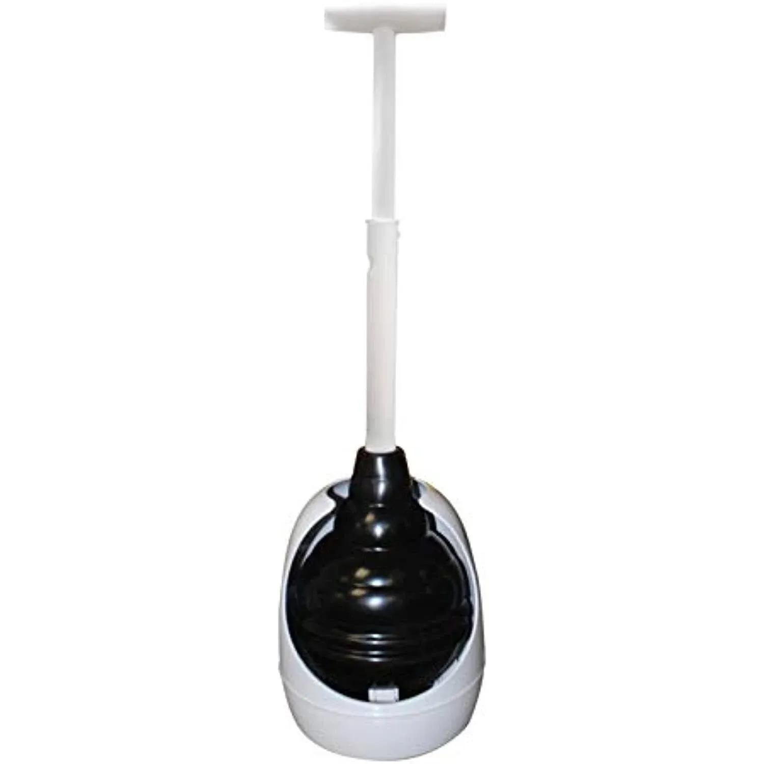 Korky Beehive Max Hideaway Plunger, Collapsible handle for easy storage