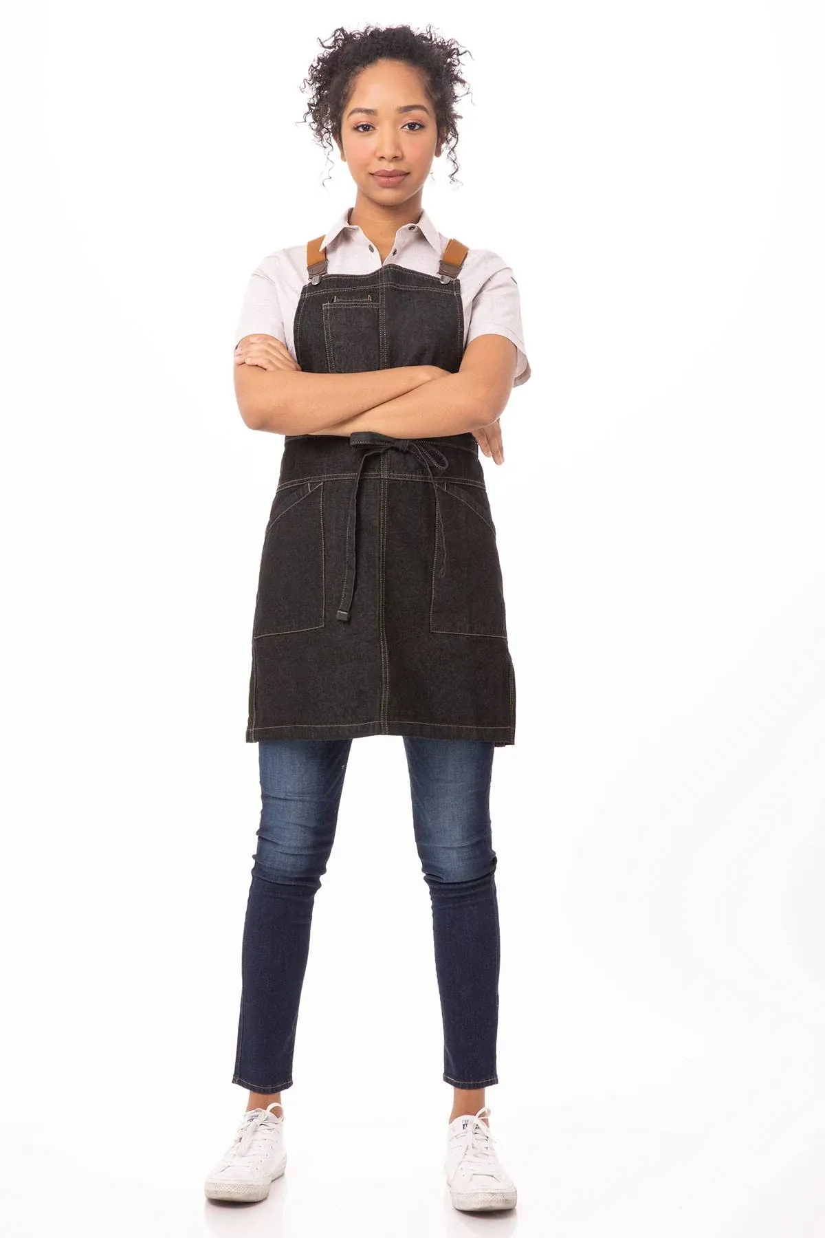 Chef Works Berkeley Short Bib Apron