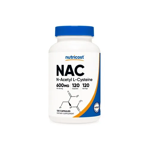 Nutricost, NAC, 600 mg, 30 Capsules