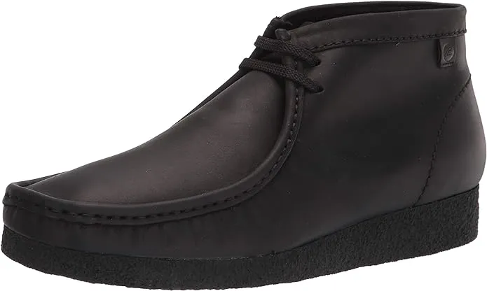 Clarks Shacre Boot - Black Leather - 9.5