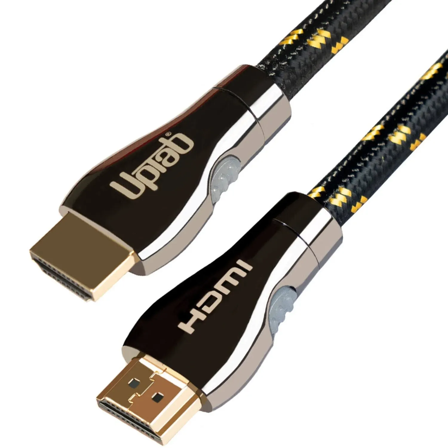 uptab Certified HDMI Cable 10FT (HDMI 2.1 10K 8K) Ultra High Speed HDMI HDR 48Gbps eARC VRR Dolby Atmos Vision for PS5 Xbox Series X RTX 4090 Apple TV 4K Roku Fire Sony LG (10FT/3M)