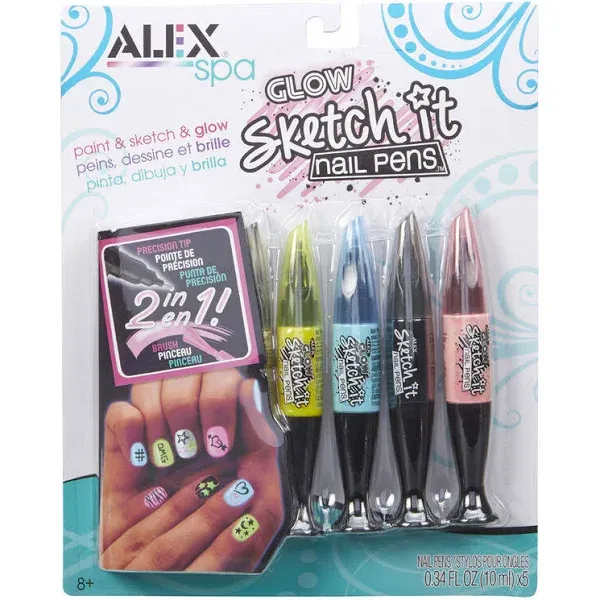 Alex Spa Glow Sketch It Nail Pens