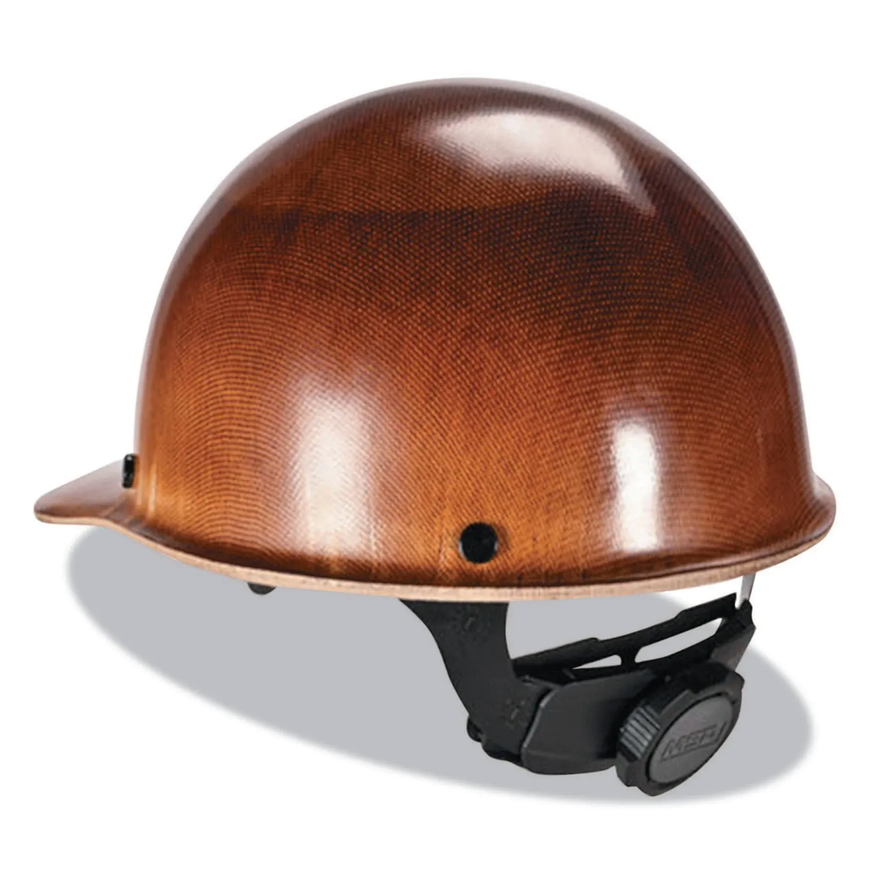 MSA 454-475405 Skullgard Cap with Fas-Trac SUSPENSION; Large; Natural Tan