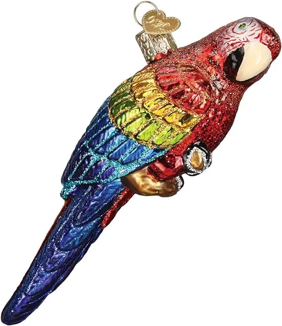 Old World Christmas Tropical Parrot Ornament