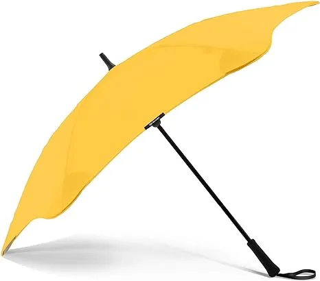 BLUNT Classic Umbrella – 47" Windproof Umbrella, Large Umbrella for Wind and Rain, Durable Canopy Design, Heavy Duty for Everyday Travel, UV Protection - Yellow