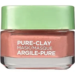 L'Oréal Paris Pure Clay Mask Exfoliate And Refine Pores, 1.7 oz.