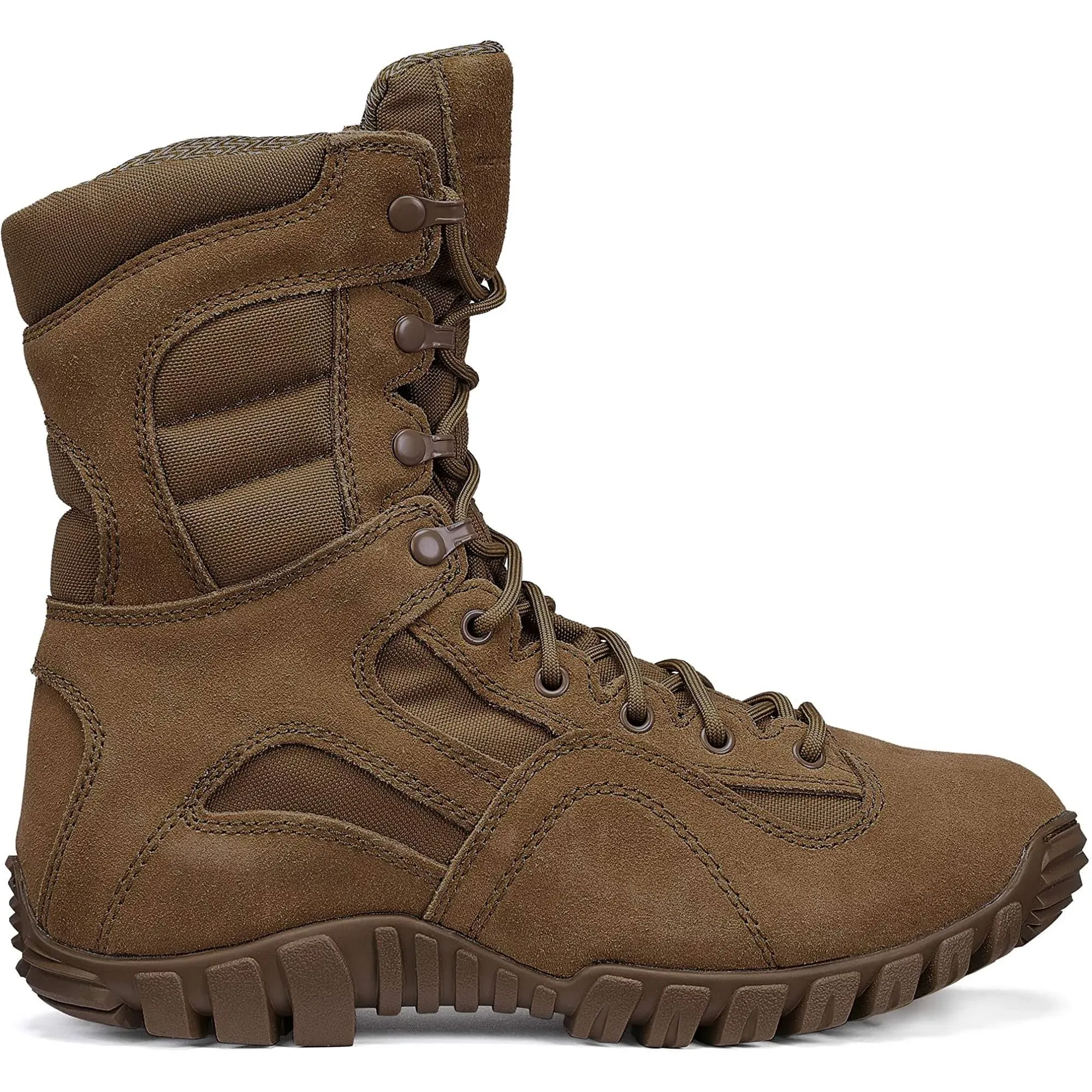 Tactical Research Boots: Men's TR550 Coyote Khyber Hot Weather Lightweight Mountain Hybrid Duty Boots