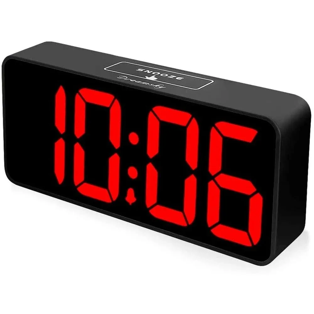 Dreamsky Large Digital Alarm Clock for Visually Impaired - 8.9 Inches