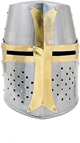 Brass Crusader Helmet